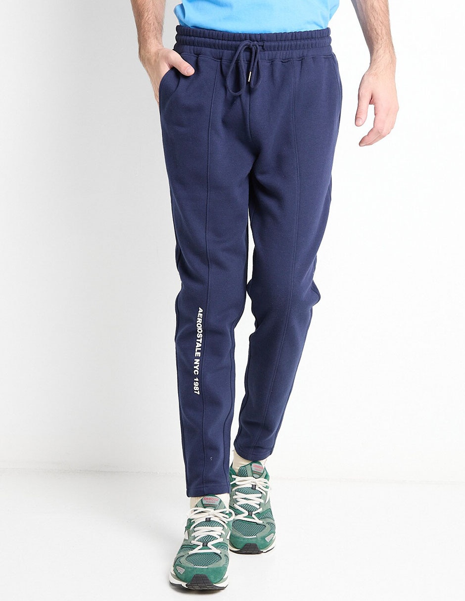 Pants regular con jareta para hombre 3