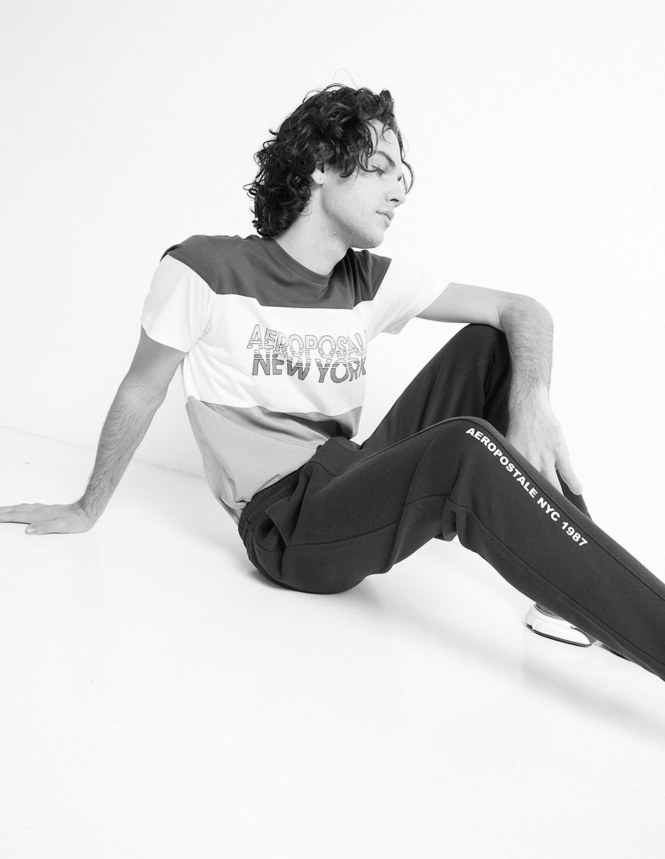 Pants regular con jareta para hombre 7