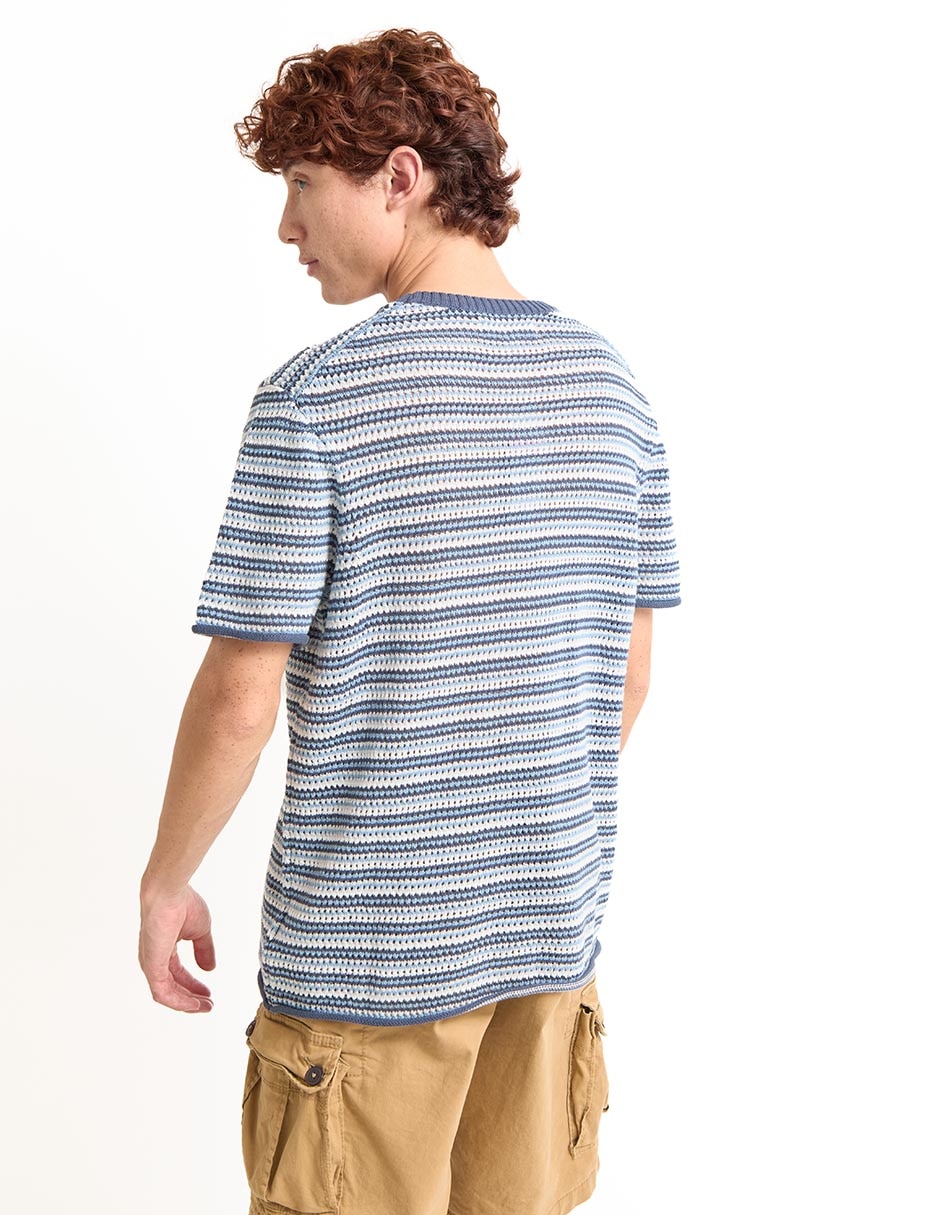 Camisa casual de algodón manga corta para hombre 2