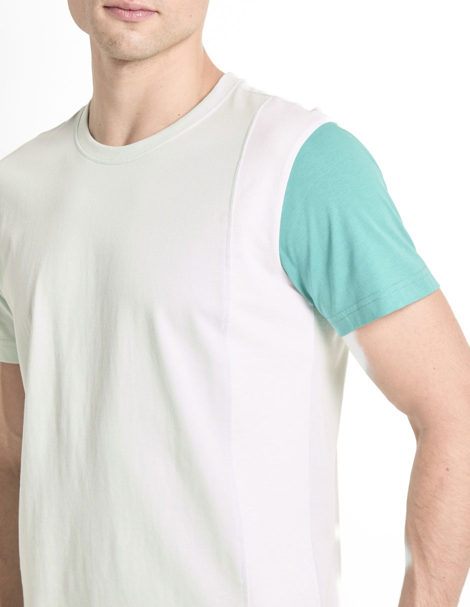 Playera cuello redondo para hombre 4