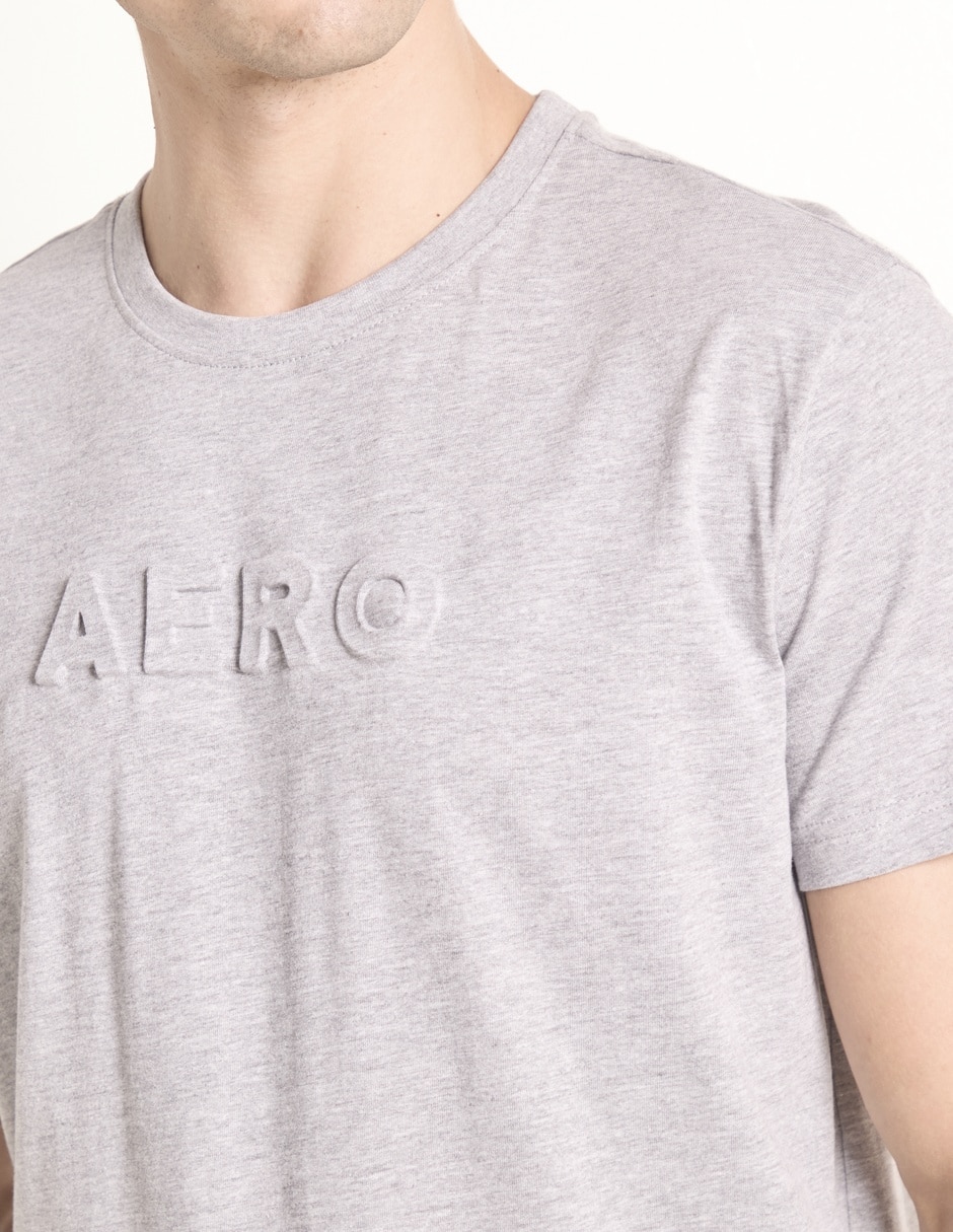 PLAYERA AERO 4104 IND ALGODÓ, CH, GRIS