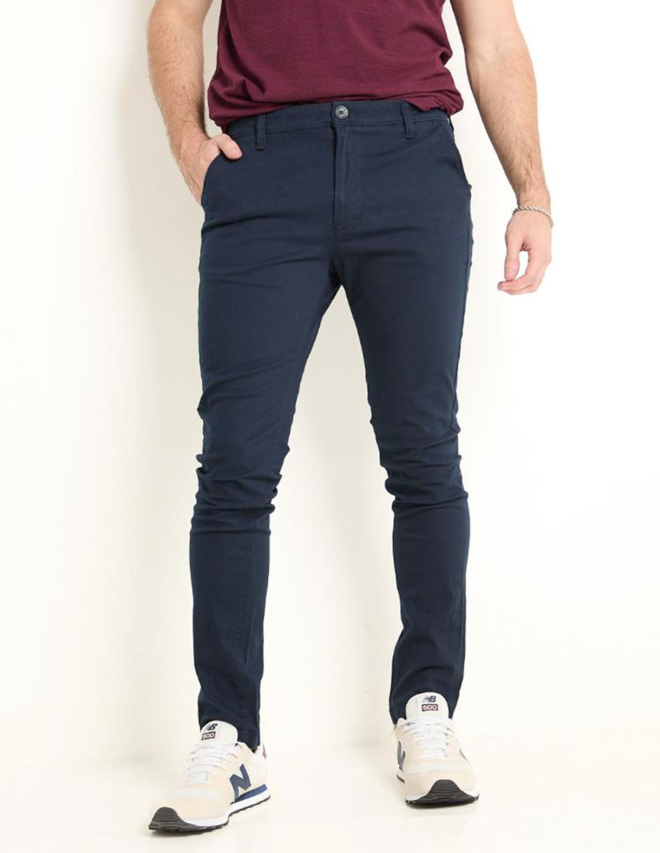 Pantalón regular de algodón para hombre Pantalón regular de algodón para hombre