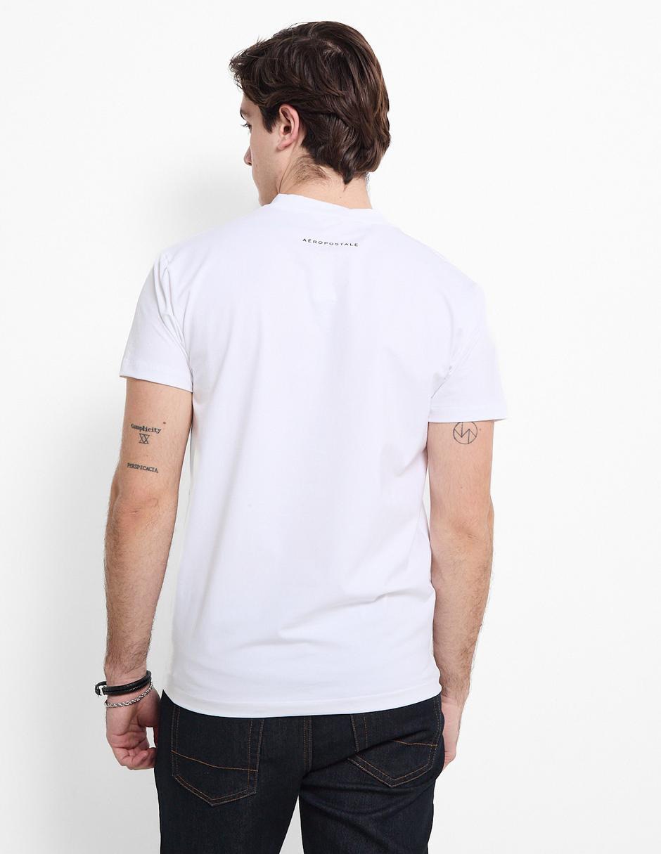 Playera cuello V para hombre 2