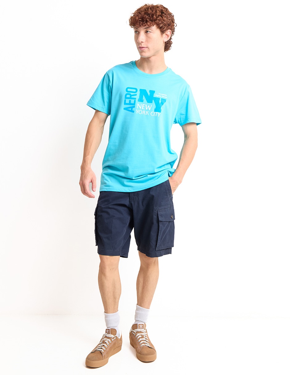 Playera cuello redondo para hombre 3