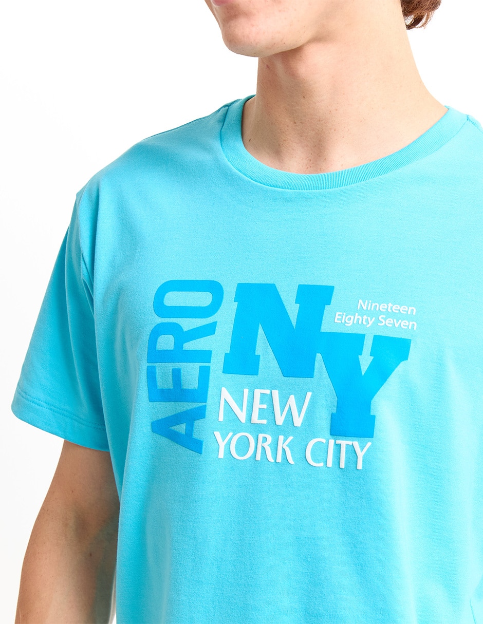 Playera cuello redondo para hombre 4