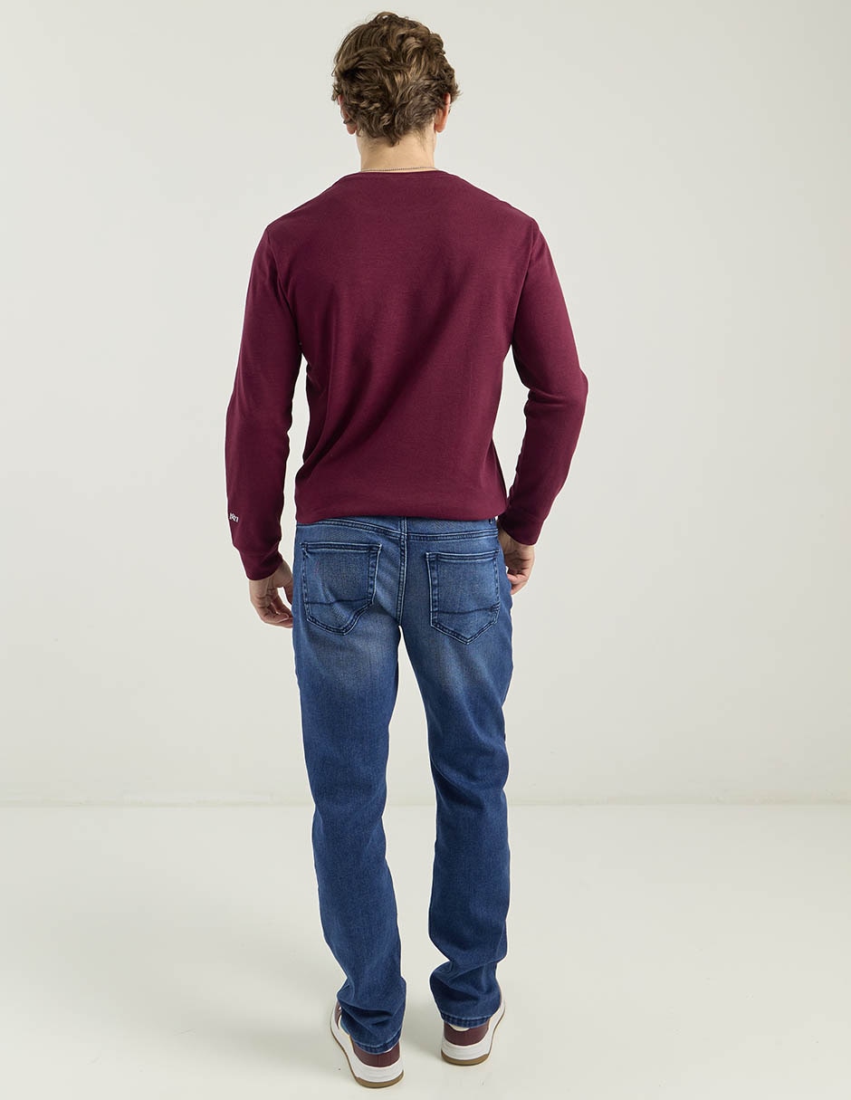 Jeans slim Aéropostale lavado stone wash para hombre 2