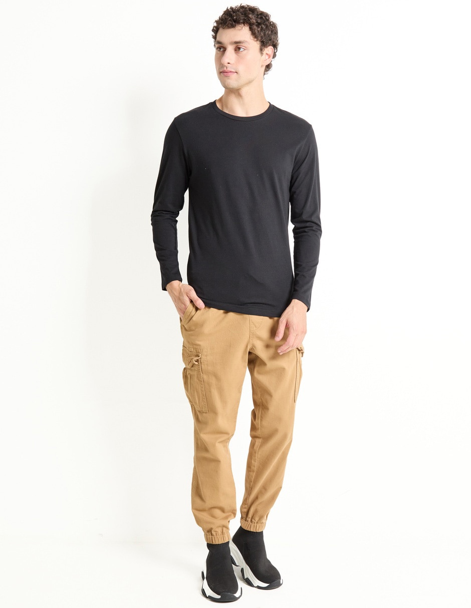 Playera cuello redondo para hombre 3
