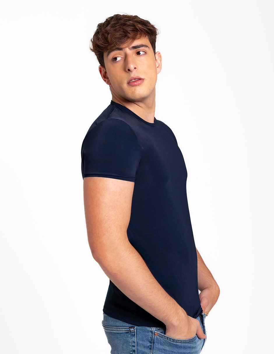 "set playera/playera" diane & geordi exterior "cuello" redondo "para hombre"