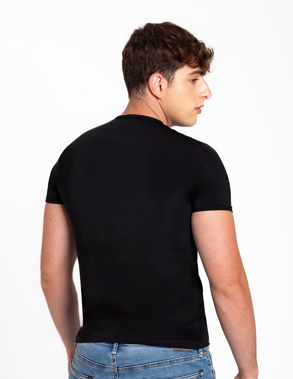 Playera cuello redondo para hombre 2