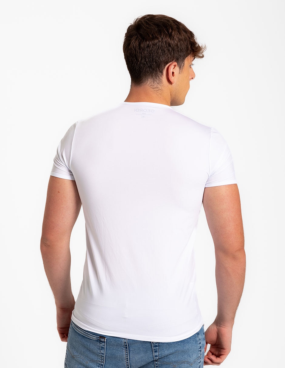 Playera cuello redondo para hombre 2