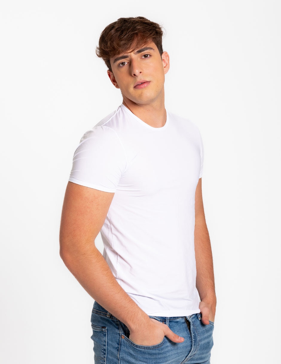 Playera cuello redondo para hombre 3