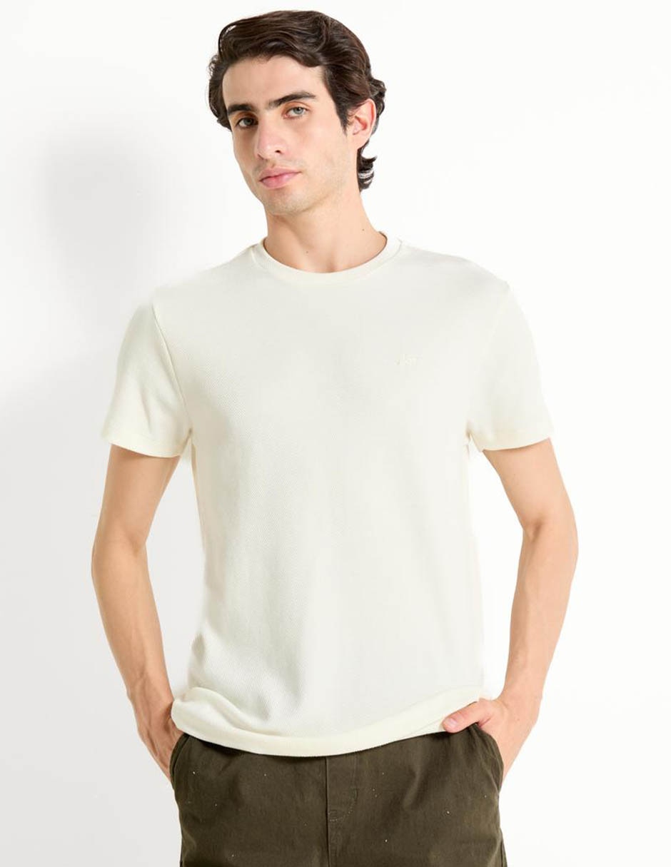 Playera cuello redondo para hombre Playera cuello redondo para hombre