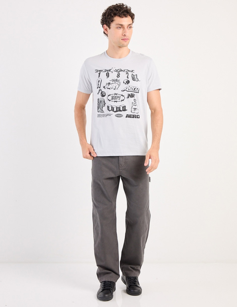 Playera cuello redondo para hombre 3