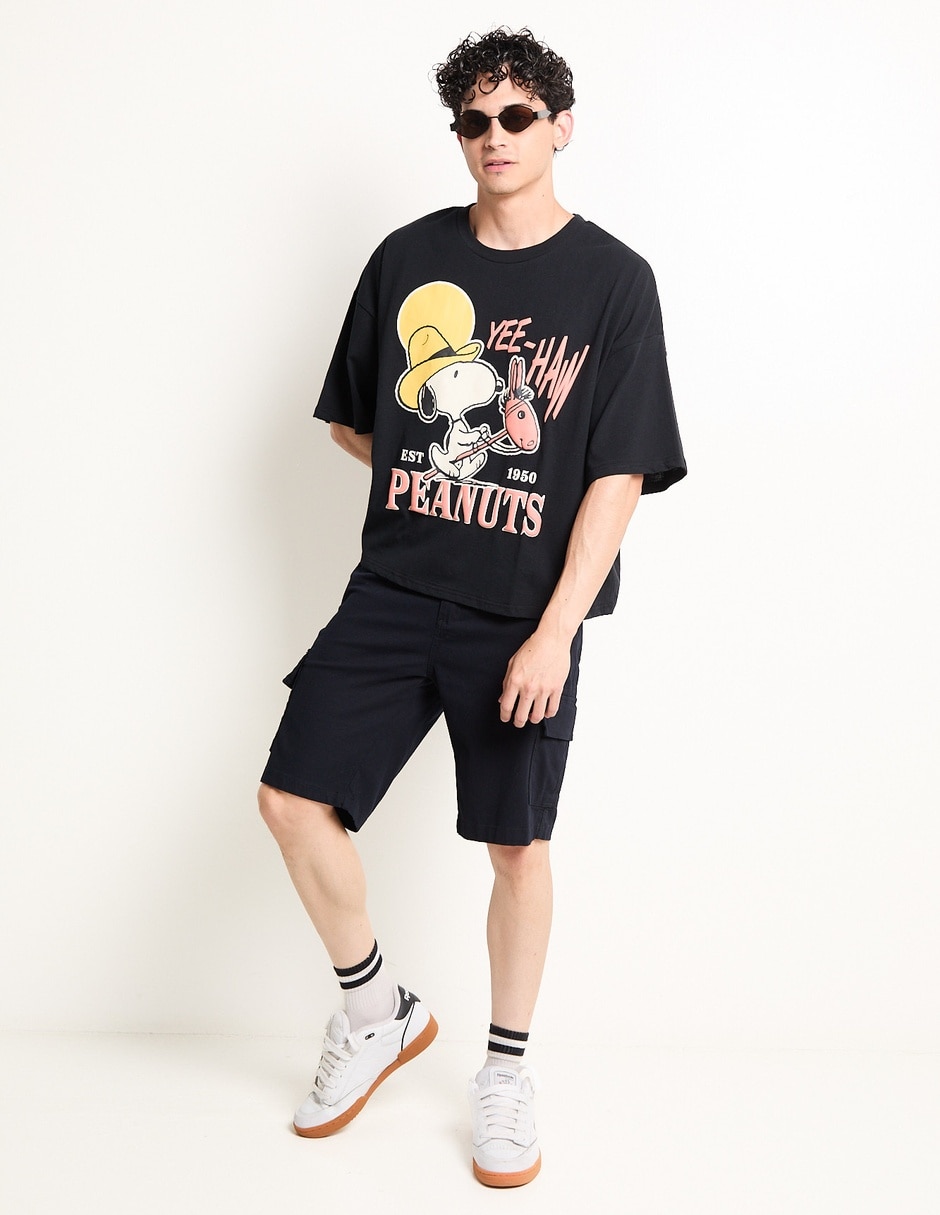 Playera Peanuts cuello redondo para hombre 3