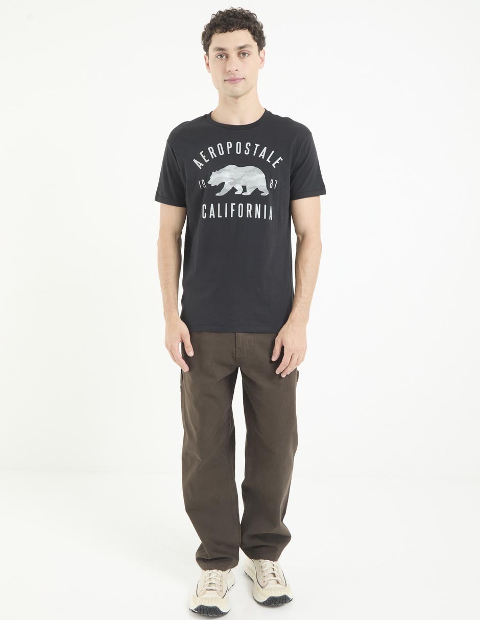Pantalón cargo regular de algodón para hombre 3