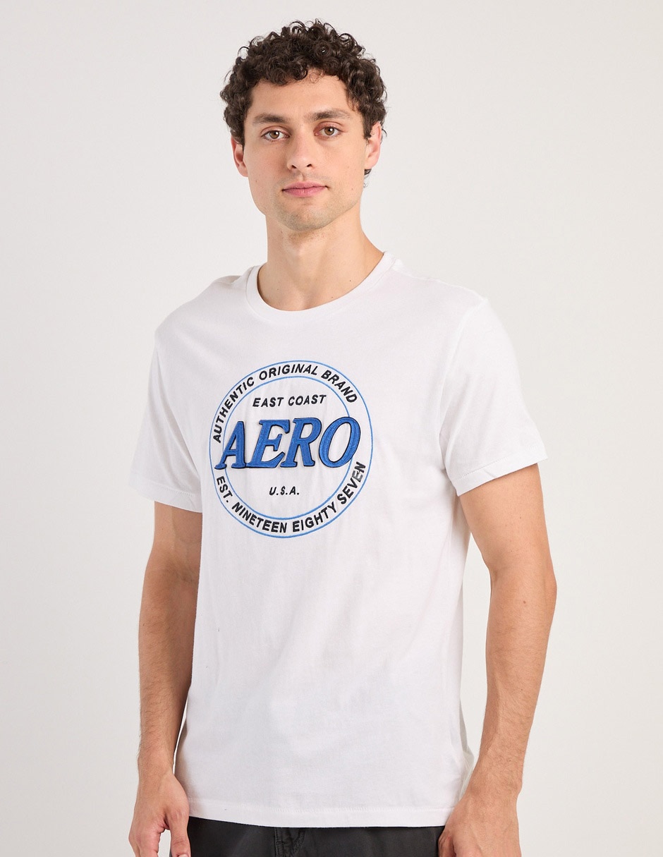 Playera Aéropostale cuello redondo para hombre