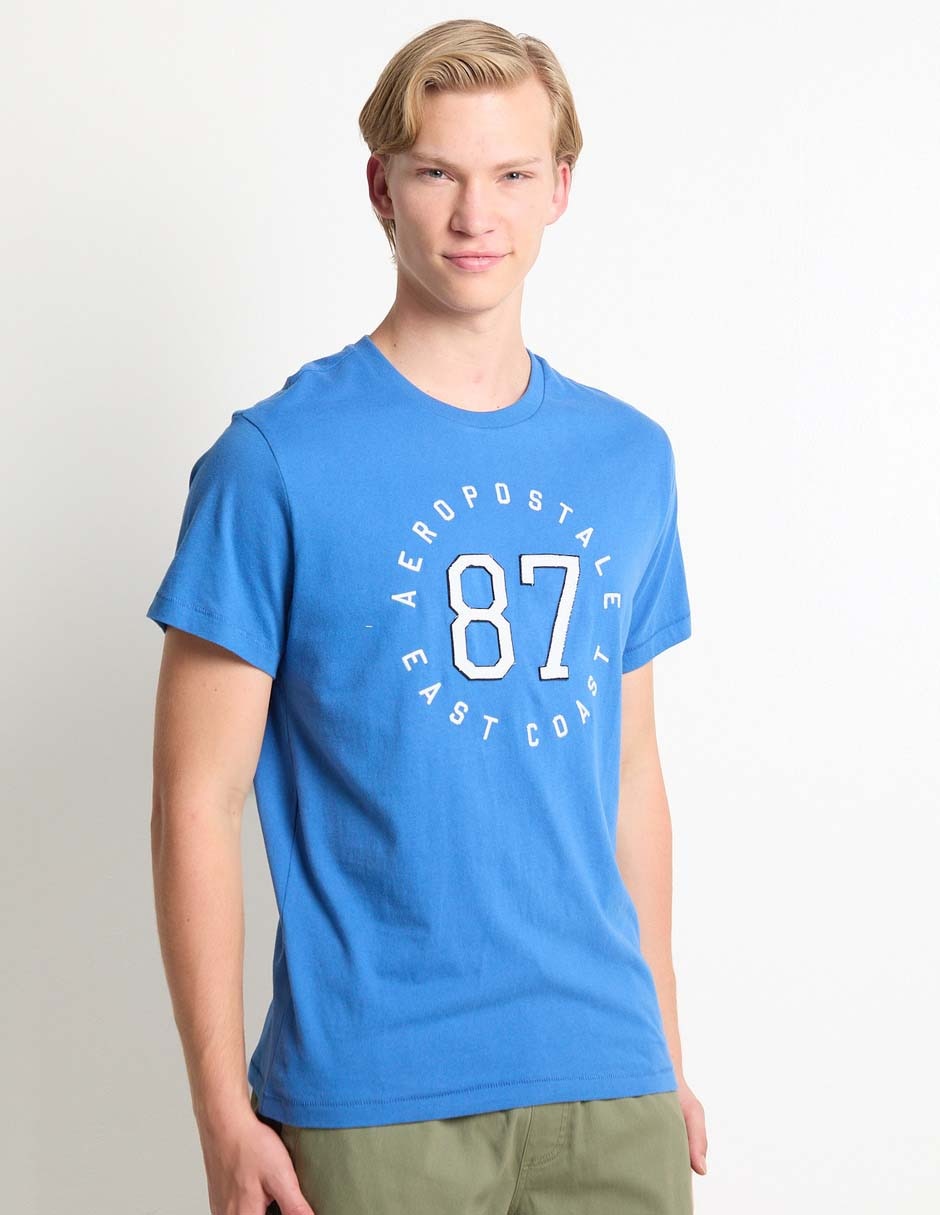 Playera cuello redondo para hombre 1