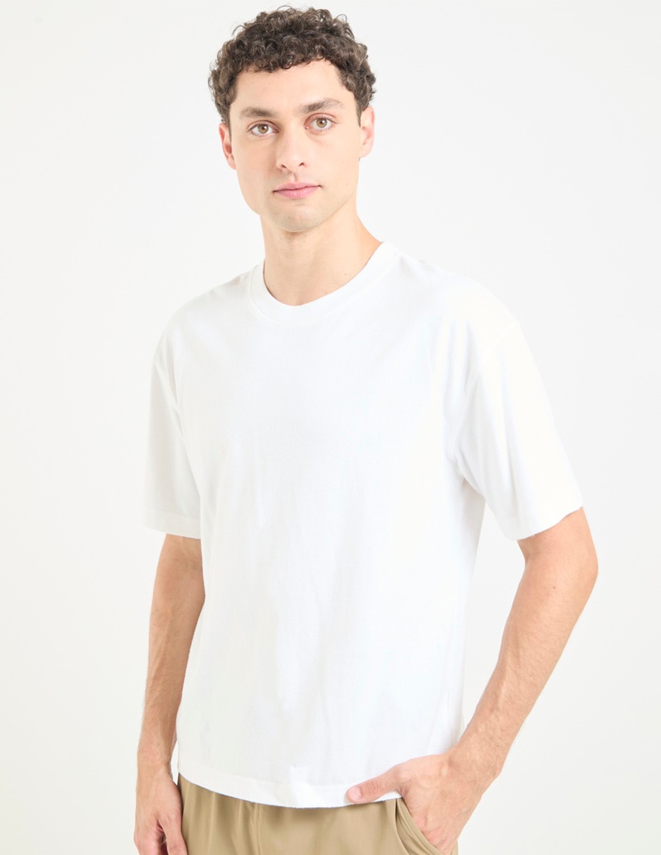 Playera cuello redondo para hombre 1