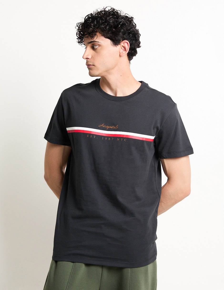 Playera cuello redondo para hombre Playera cuello redondo para hombre