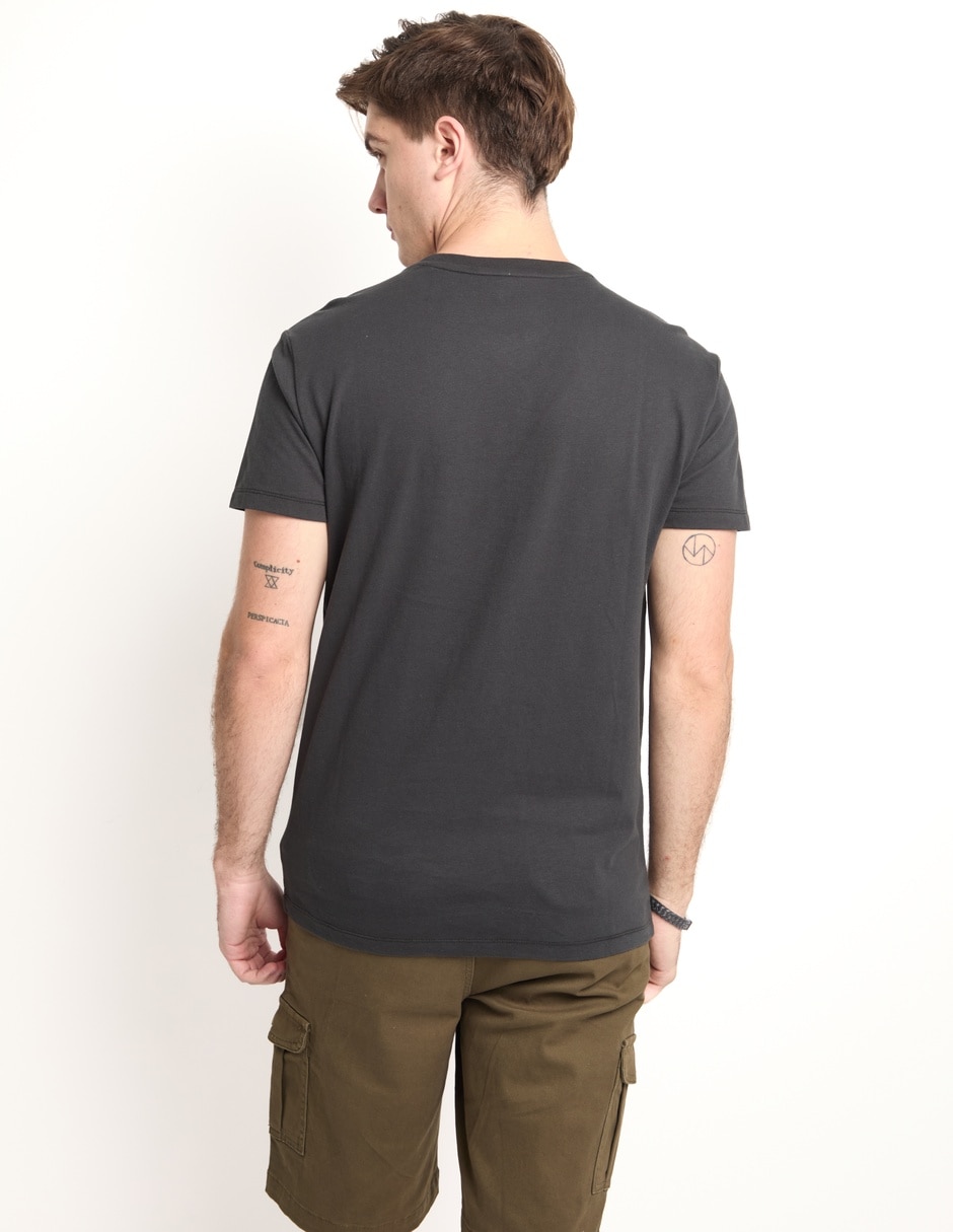 Playera cuello redondo para hombre 2