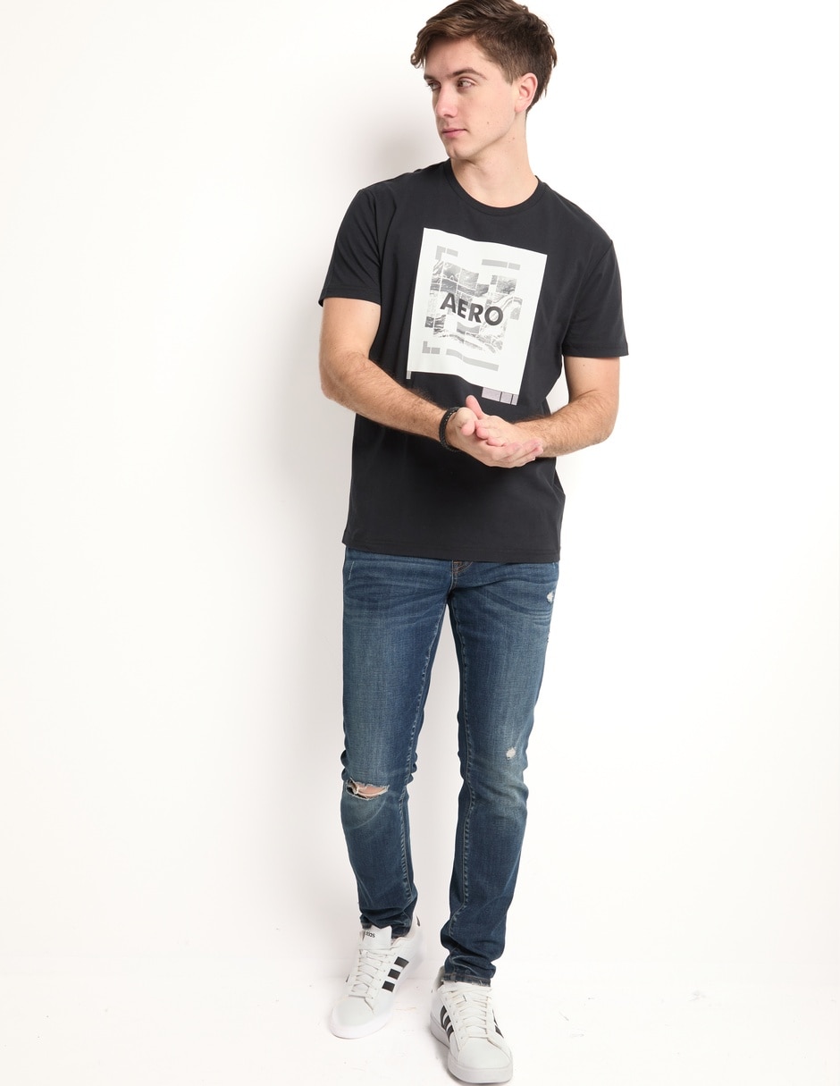 Playera cuello redondo para hombre 3