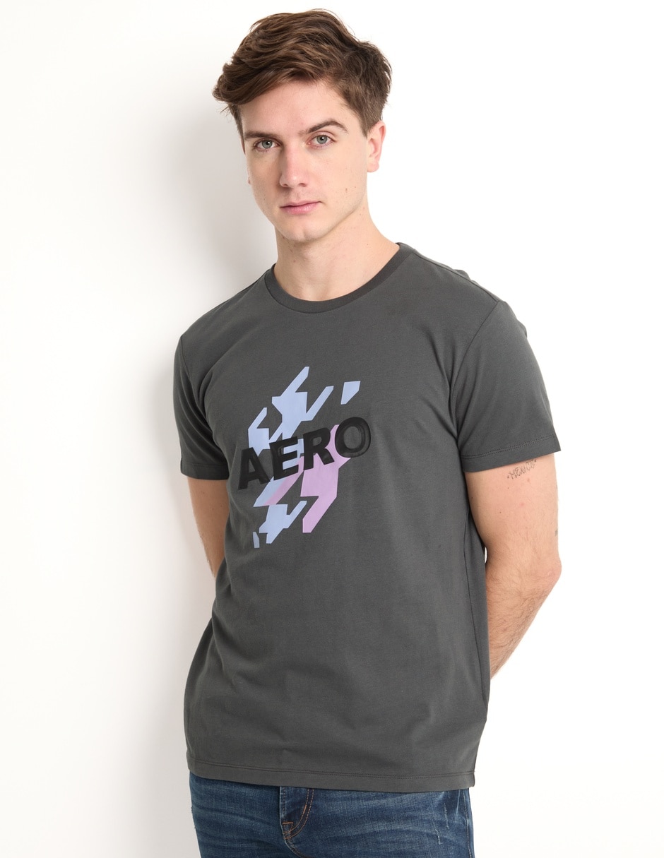 Playera cuello redondo para hombre