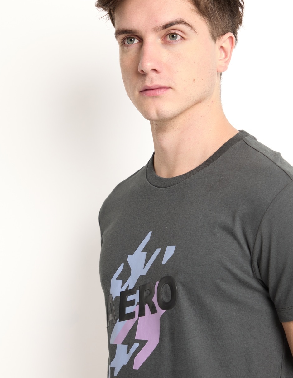 Playera cuello redondo para hombre 4