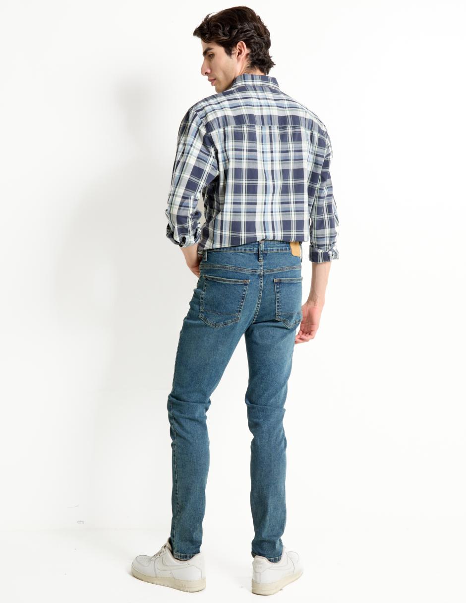 Jeans skinny Aéropostale lavado stone wash para hombre 2