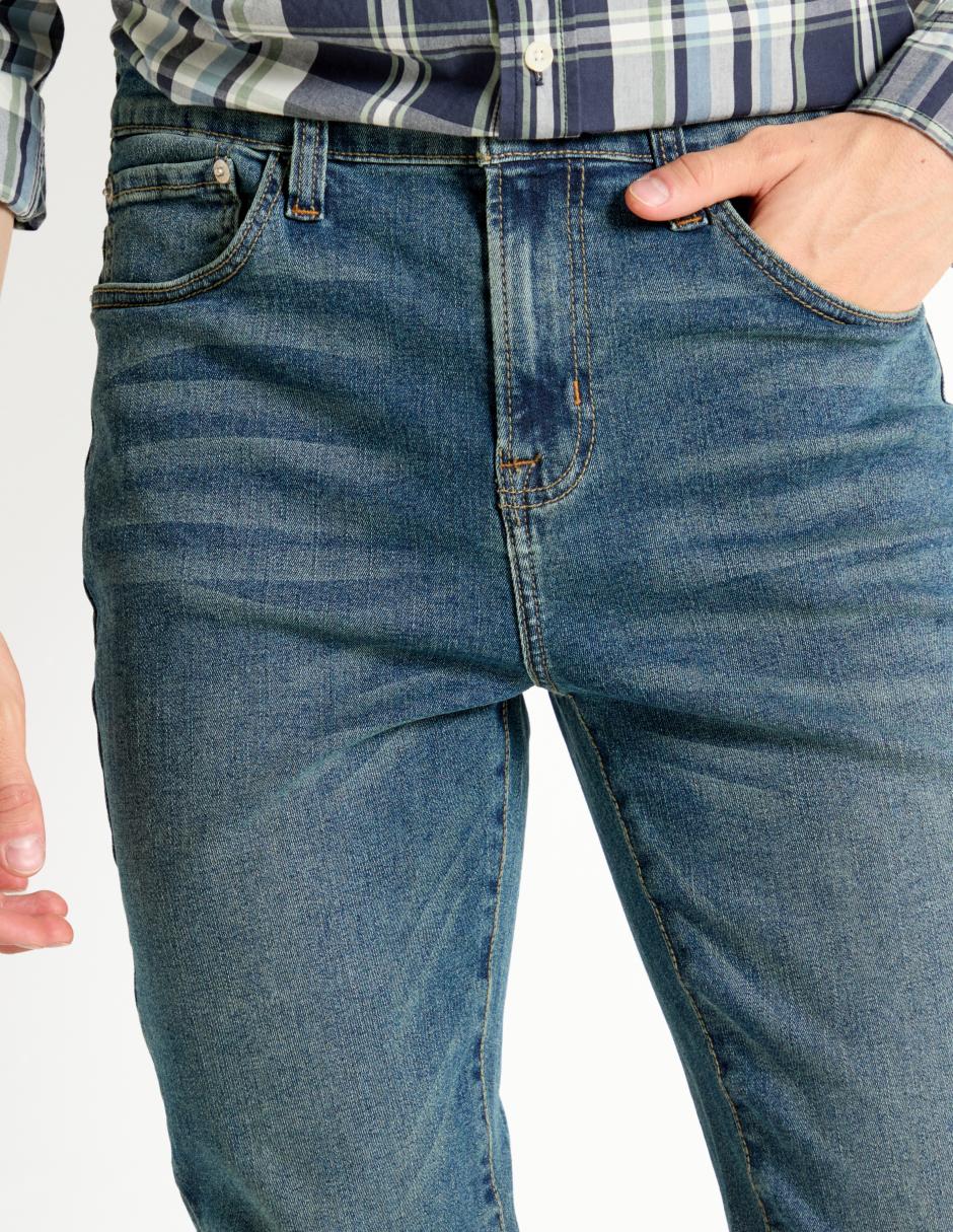 Jeans skinny Aéropostale lavado stone wash para hombre 4