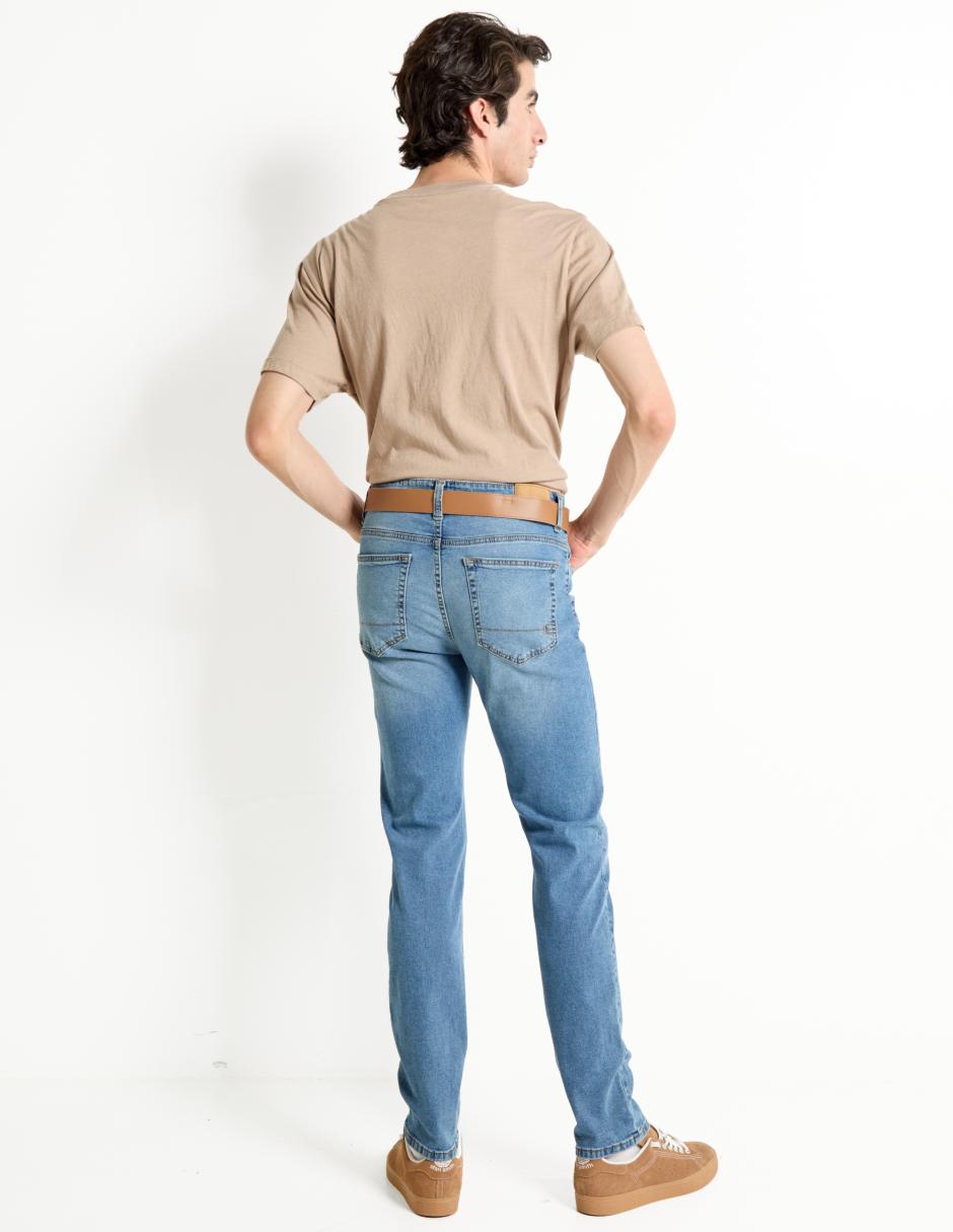 Jeans slim Aéropostale deslavado para hombre 2
