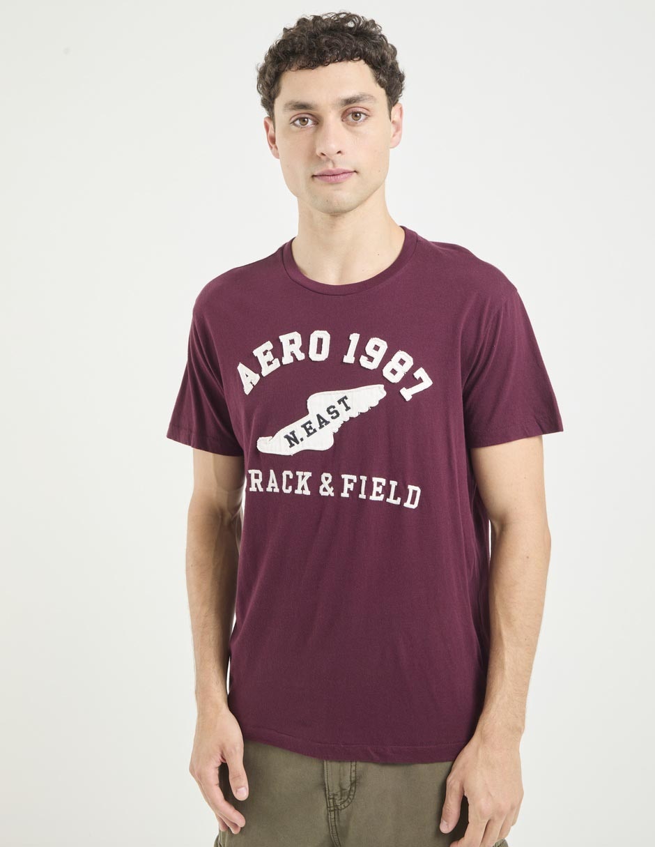 Cuello Redondo Precio De Playeras Aeropostale CM-136 Camiseta