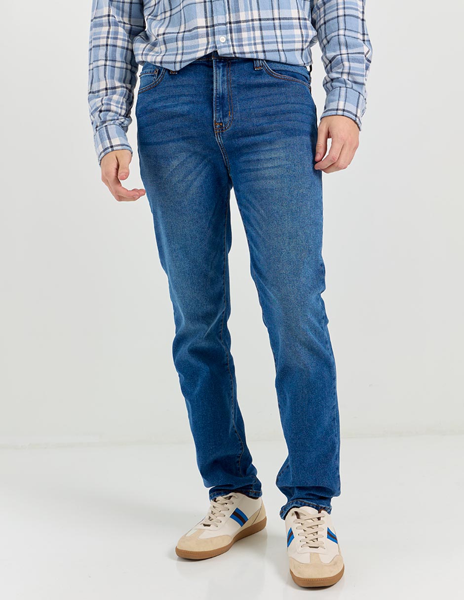 Jeans slim Aéropostale lavado medio para hombre
