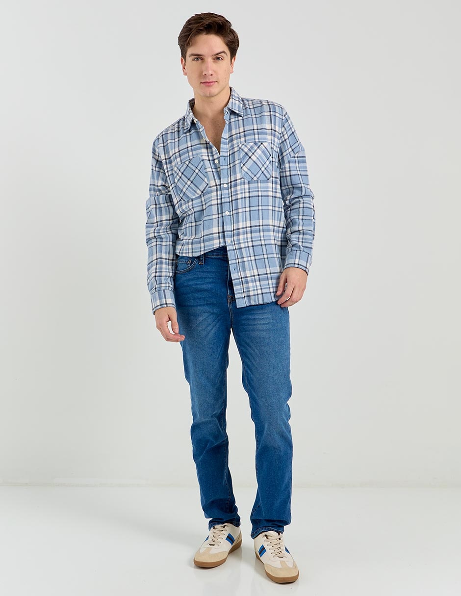 Jeans slim Aéropostale lavado medio para hombre 3