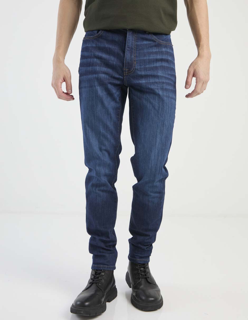 Jeans skinny Aéropostale lavado whisker para hombre