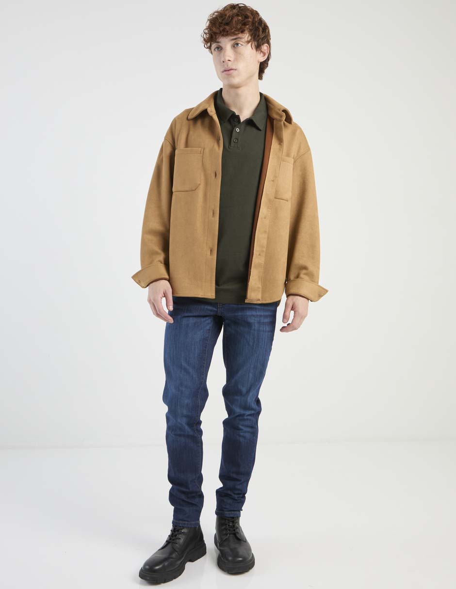 Jeans skinny Aéropostale lavado whisker para hombre 3