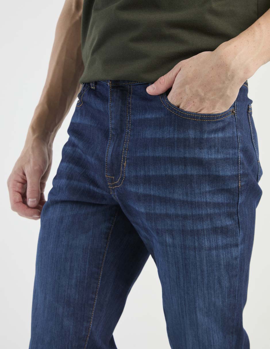Jeans skinny Aéropostale lavado whisker para hombre 4