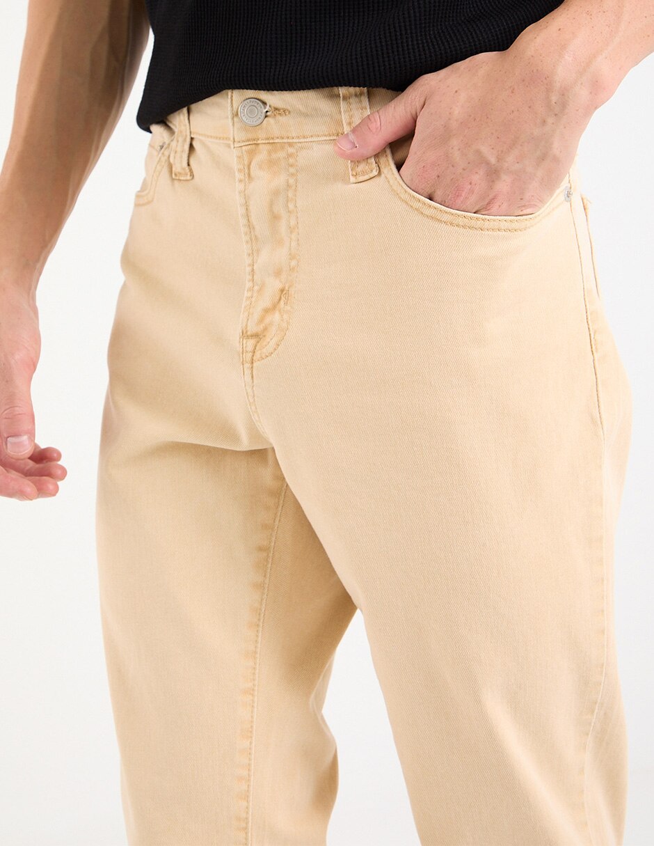 Jeans straight para hombre 4