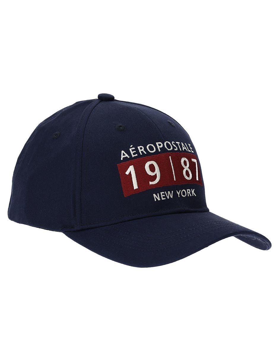 Gorra Azul Gorra Aeropostale Gorra Visera Curva Cerra Casual
