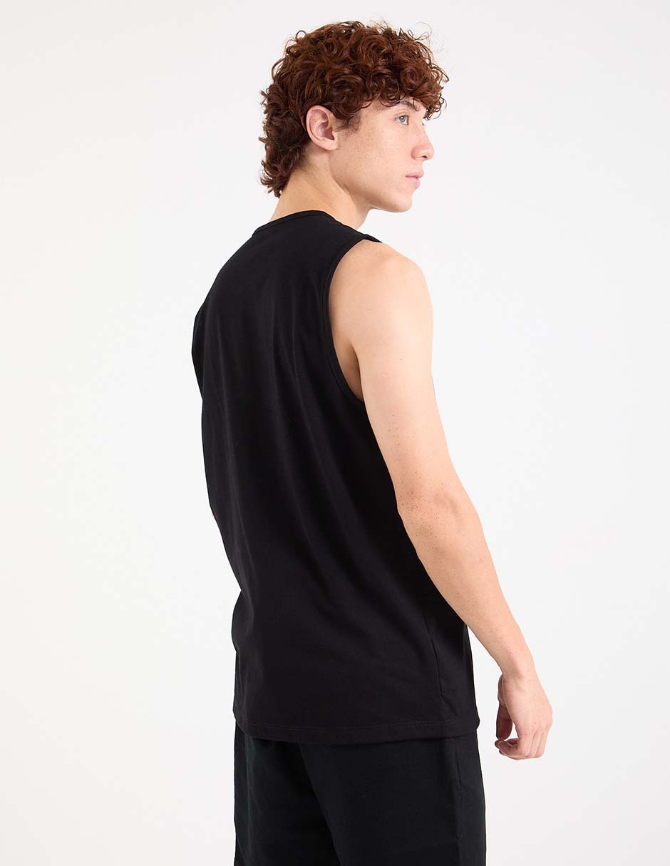 PLAYERA AERO A248174 ALGODÓ, CH, NEGRO
