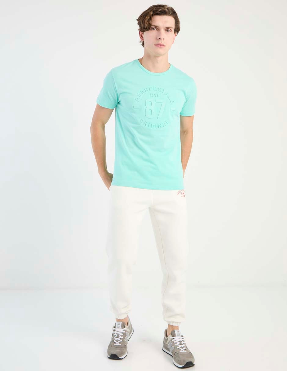 Playera cuello redondo para hombre 3