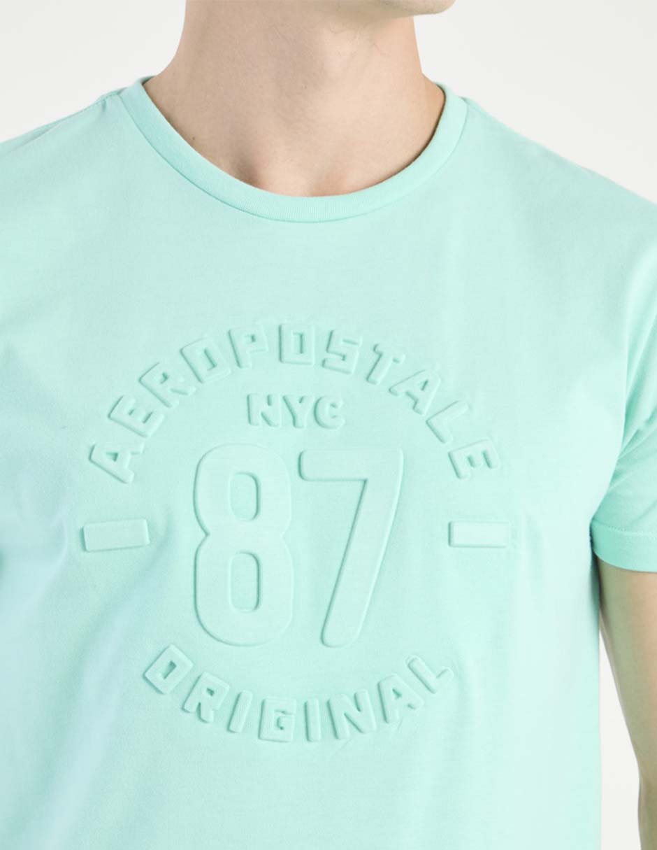 Playera cuello redondo para hombre 4