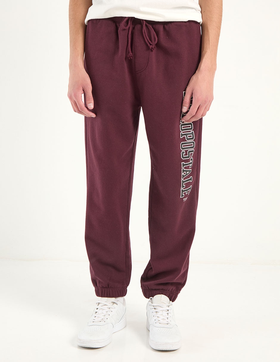 Pants regular con agujeta para hombre