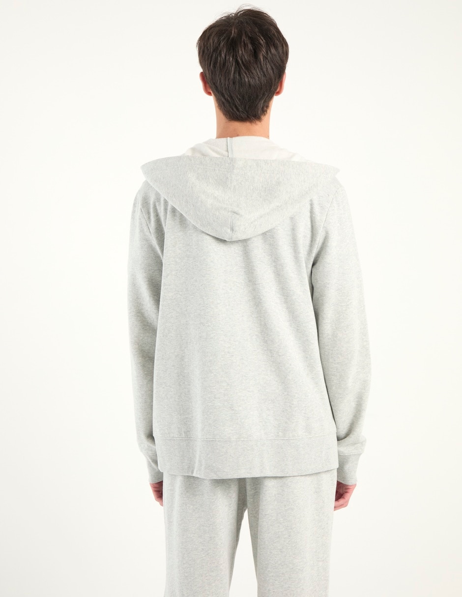 SUDADERA AERO 6089 ALGODÓN, XCH, GRIS