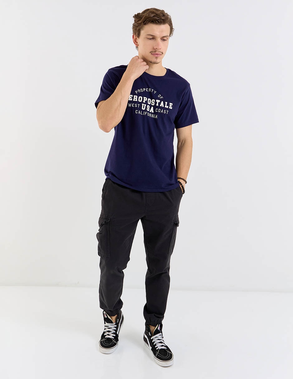 Playera Aéropostale cuello redondo para hombre
