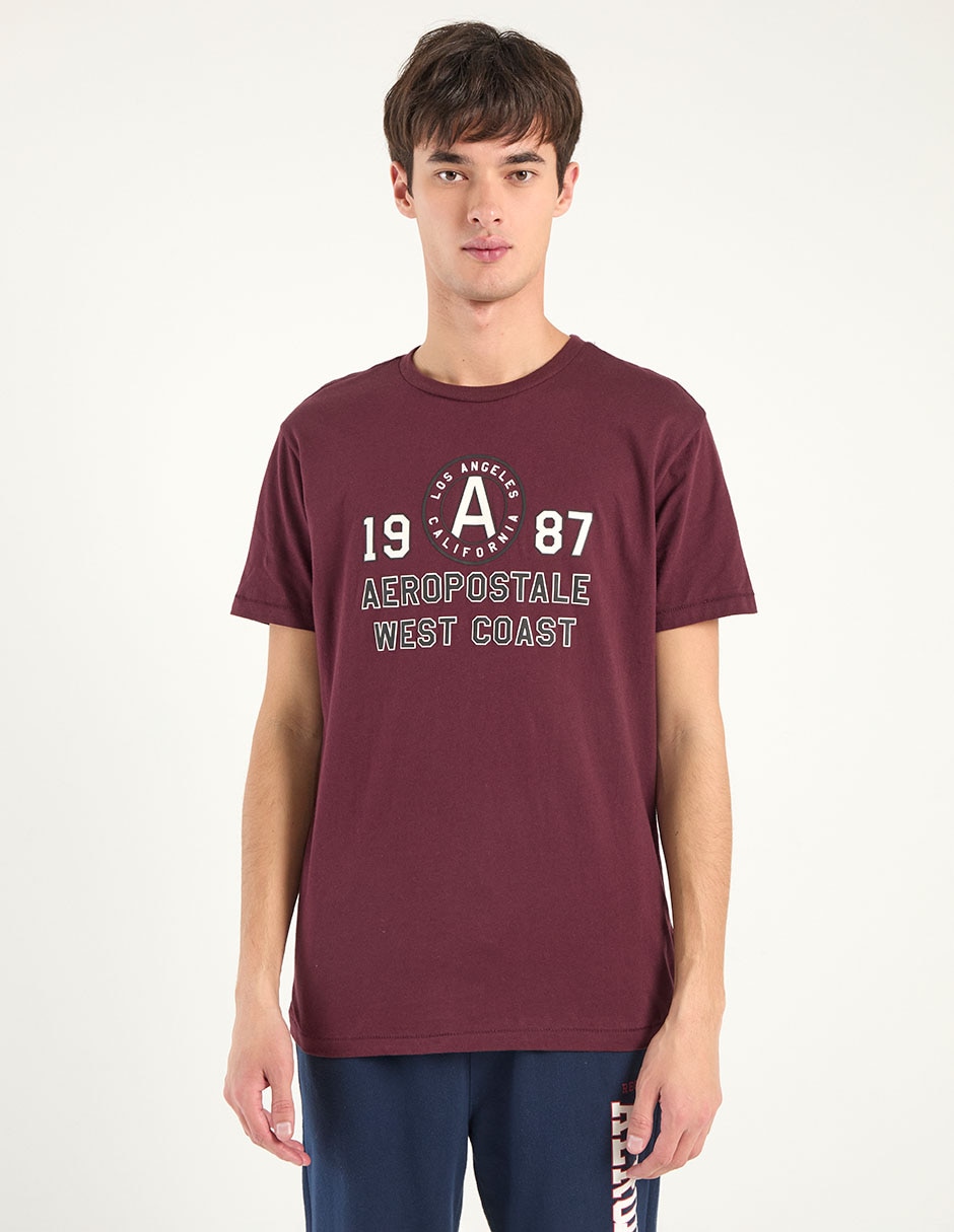 Playera Aéropostale cuello redondo para hombre