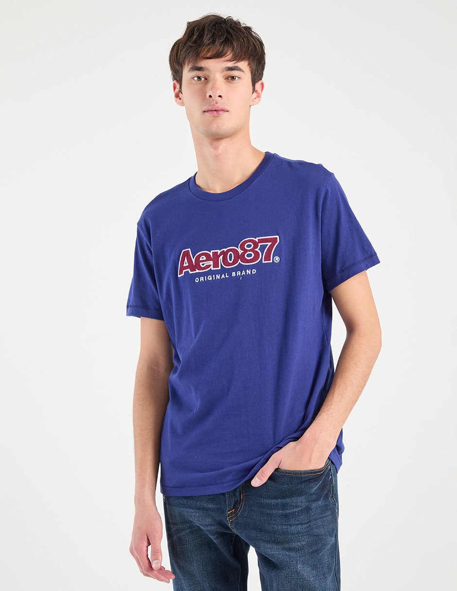 Playera Aéropostale cuello redondo para hombre