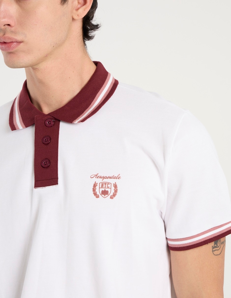 Playera tipo polo para hombre 4