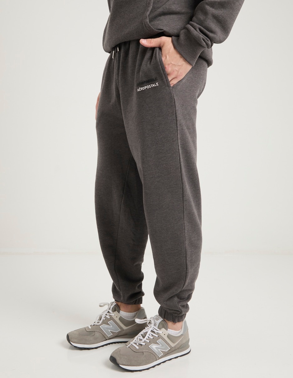 Jogger straight aéropostale con bolsillos para hombre