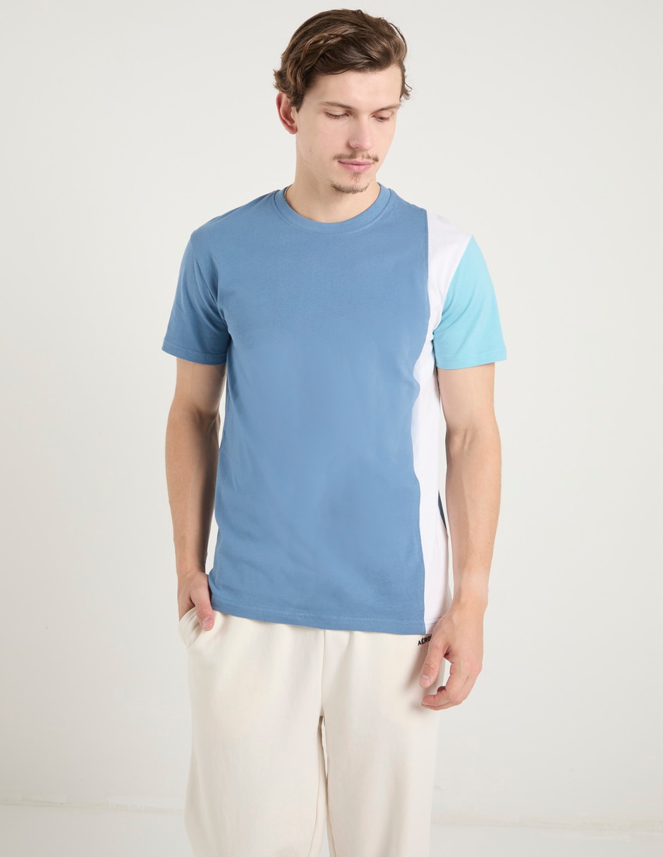 Playera cuello redondo para hombre
