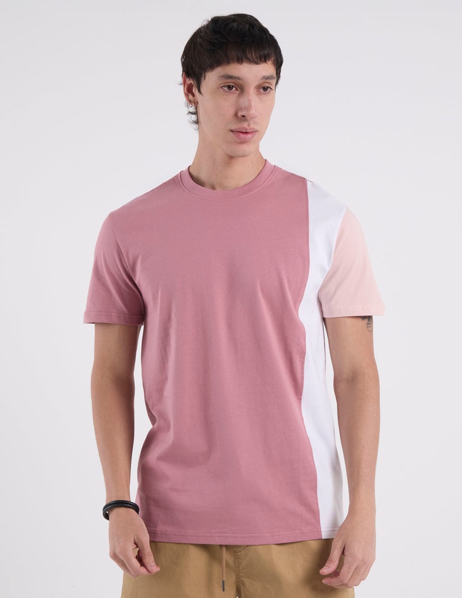 Playera cuello redondo para hombre